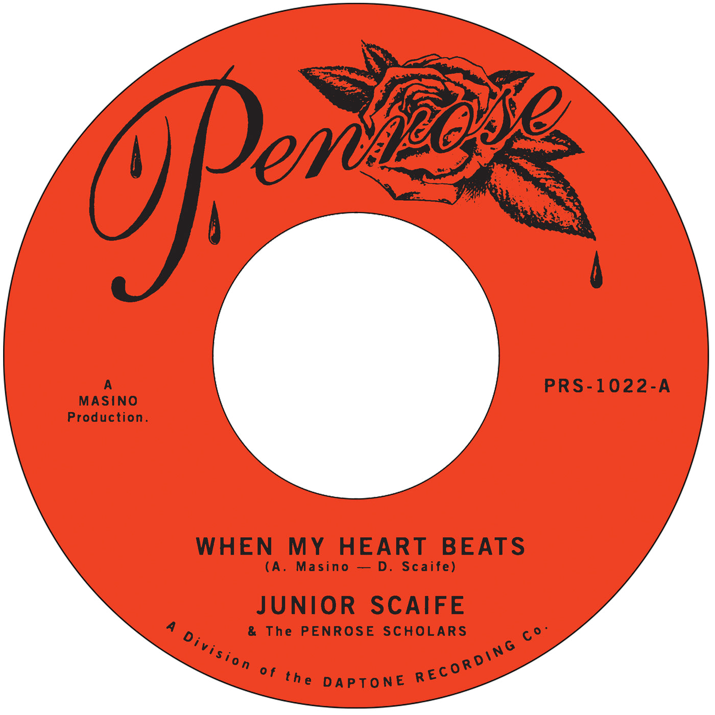 Junior Scaife - "When My Heart Beats" 45