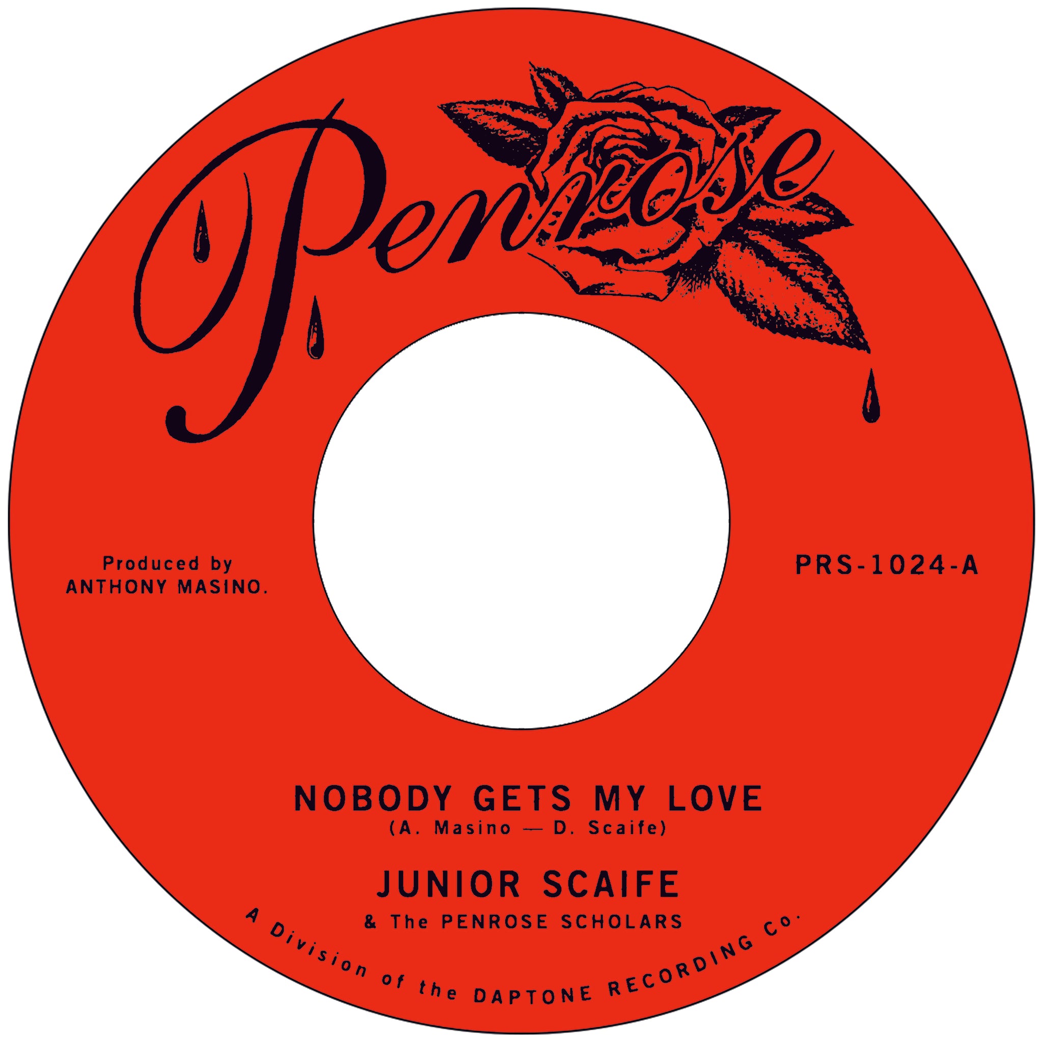 Junior Scaife - "Nobody Gets My Love" 45