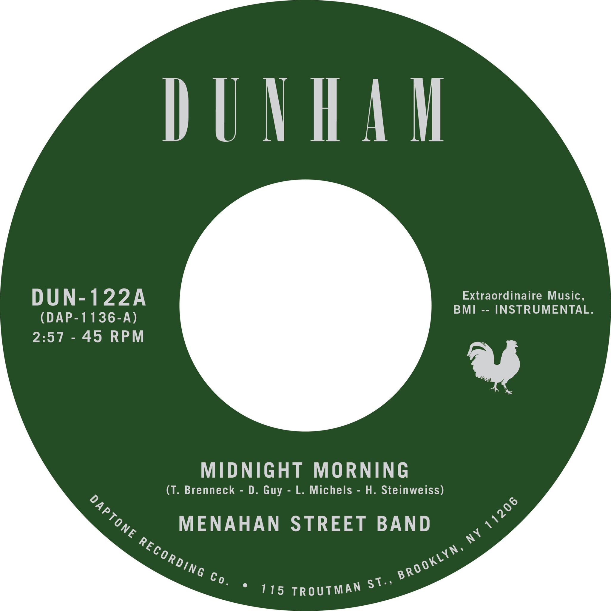 Menahan Street Band - Midnight Morning / Stepping Through Shadow 45