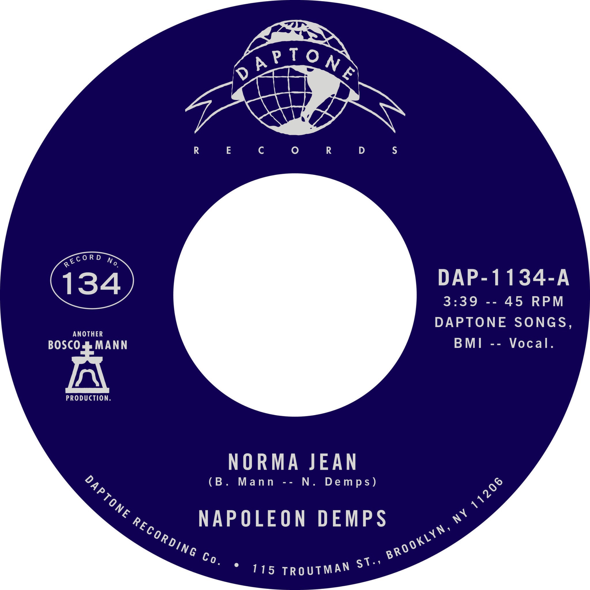 Napoleon Demps - Norma Jean 45