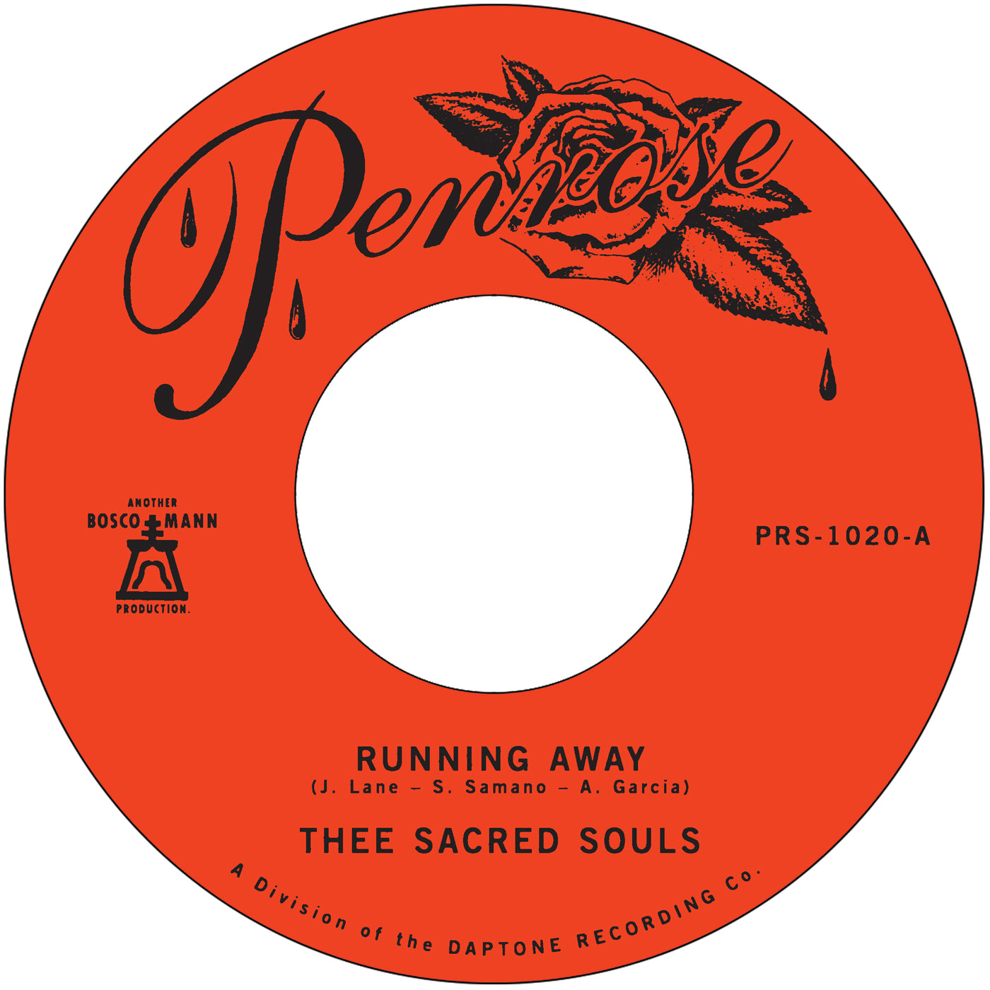 Thee Sacred Souls - Running Away 45